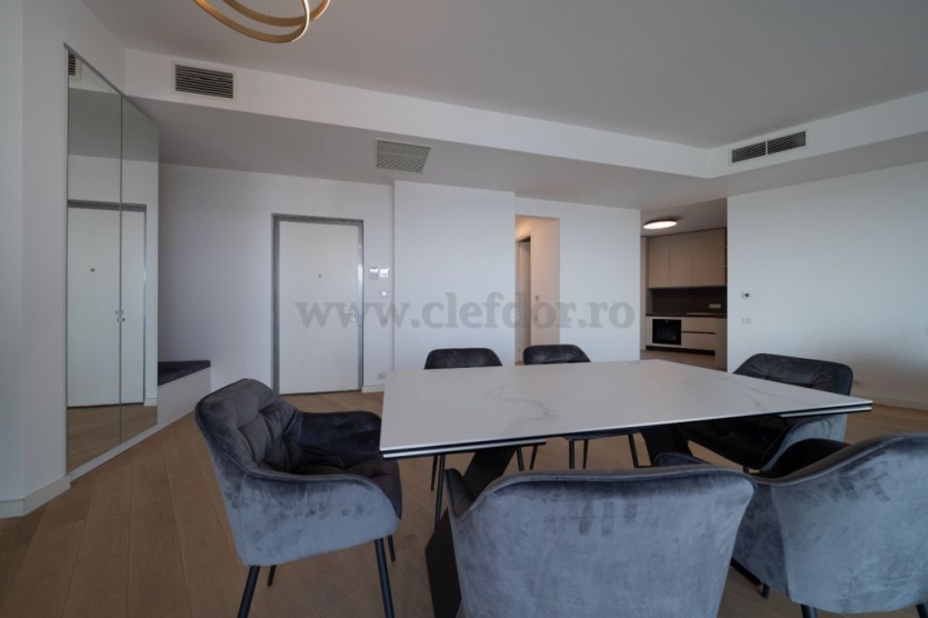 Herastrau One - apartment with 3 bedroom for rent, lake view Herastrau One - apartament cu 4 camere de inchiriat, vedere lac