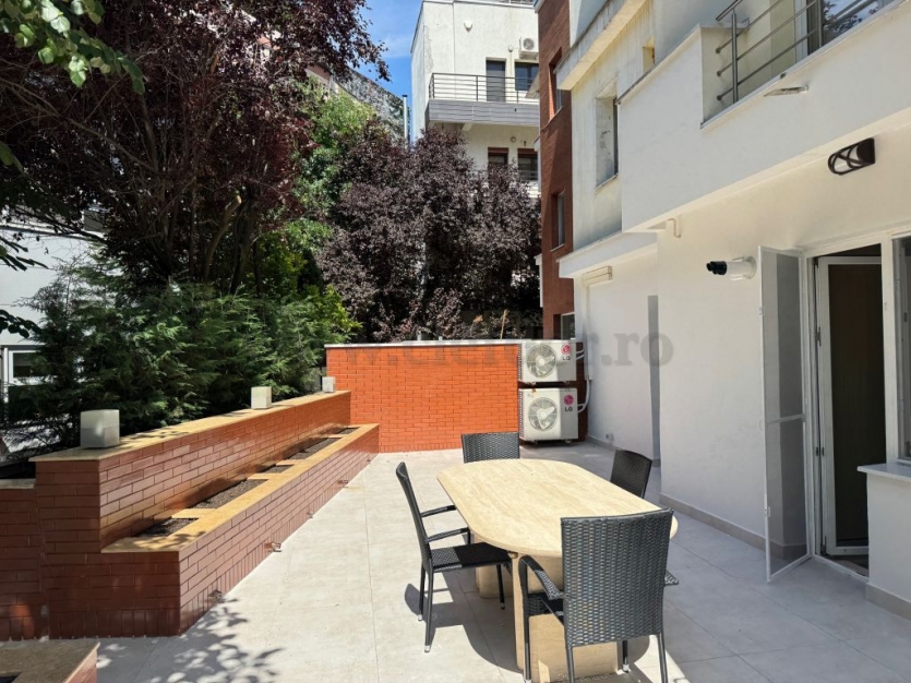 Herastrau - 3 bedroom apartment, 80sqm terrace, refurbished 2025 Herastrau - apartament cu 4 camere de inchiriat, terasa 80mp renovat 2025